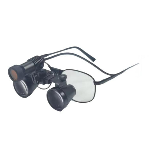 2.5X 3.5X Dentists Lamp Dental Loupes Metal Frame Led Magnifying Glasses Headlight for Surgical with Filter