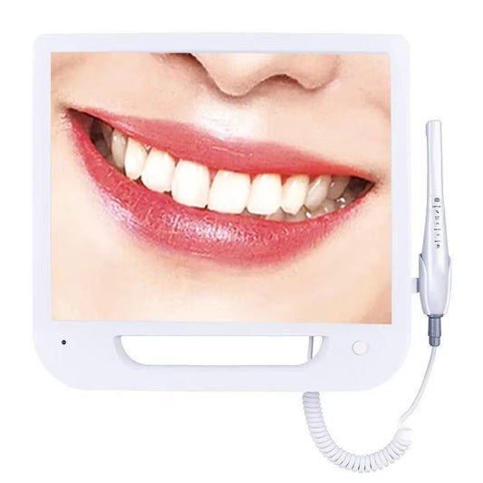 Dental Intraoral Camera 32G Storage HD Anti-shake Endoscope Tools With 17 Inches Digital Monitor