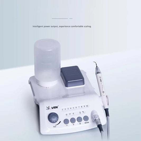 VRN A8 Dental Ultrasonic Dental Cleaner Fully Automatic Water Supply Wireless Pedal,the Cables Are Removable