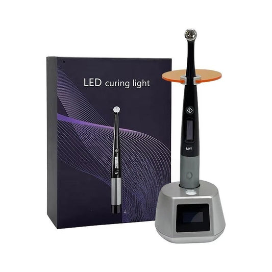 Wireless Dental LED Curing Light 3000mW/cm with 7 Modes Caries Detection Electricity Powered CE Certified
