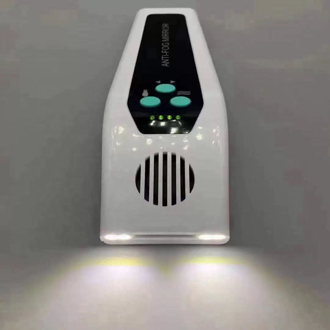 Dental Anti-fog Mirrors 4LED Lights Automatic Oral Photography Defog Orthodontic Reflector Buccal