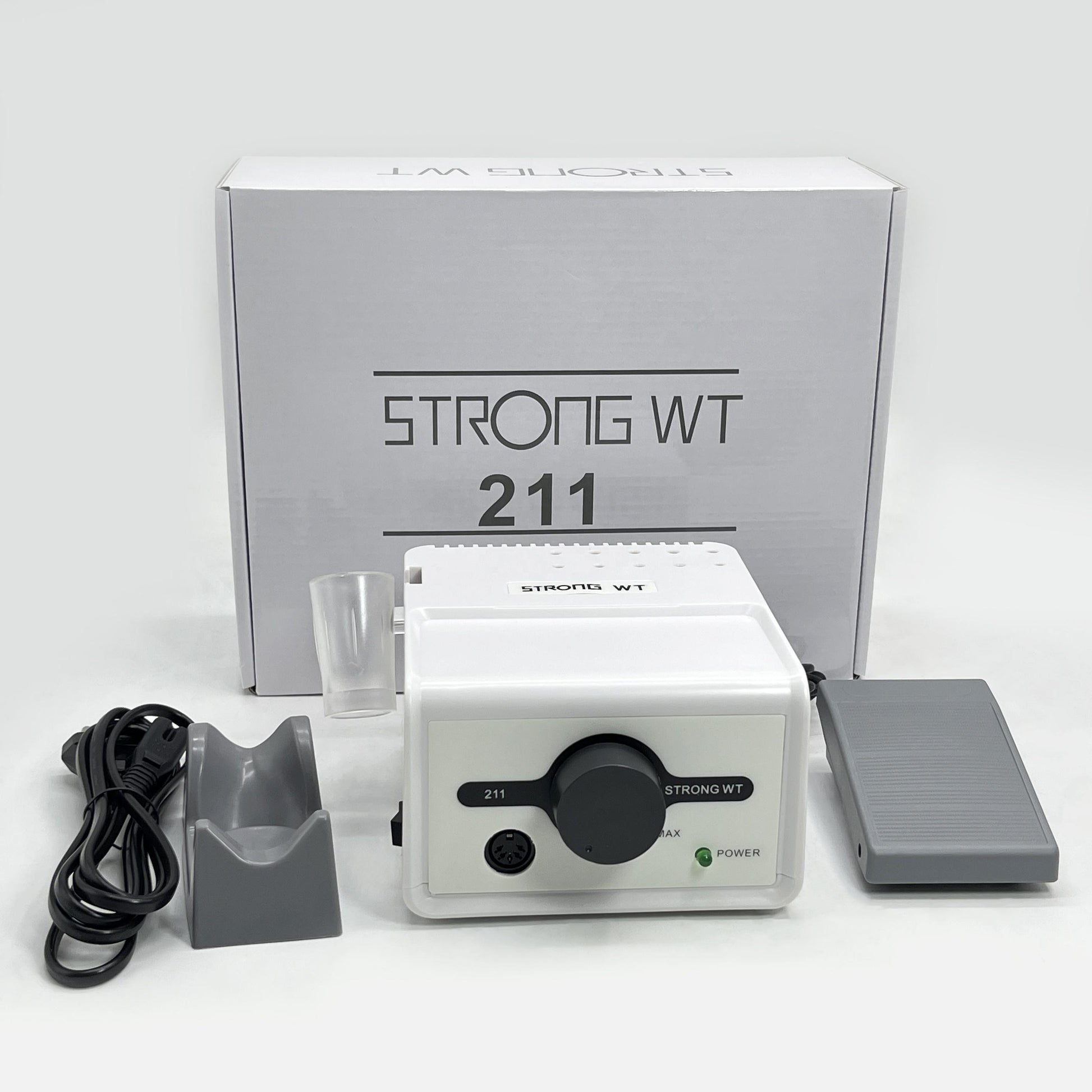 Strong 211 108E Handle Dental Electric Micro Motor Full Set Dental Laboratory Grinding and Polishing