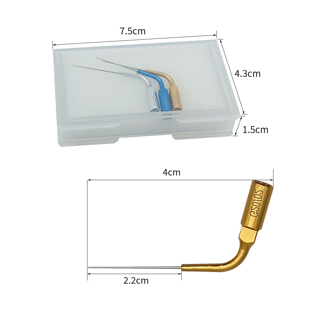 3pcs_box Dental Root canal Oscillation Irrigation Tip for Eighteeth Wireless Ultrasonic Activator