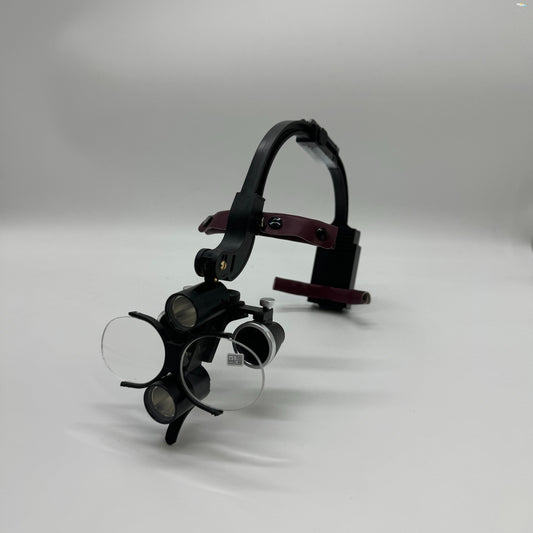 2.5X 3.5X Dental LED Headlight Magnifying Binocular Magnifier 5W Headlight Spare Parts Lithium Battery Binocular Magnifier