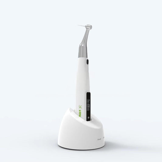 Dental Endo Motor 2in1 VRN DM-1 Built in Apex Locator Wireless Cordless Handpiece16:1 Contra Angle Canal Preparation Root