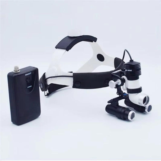FD-501K KWS With Light - 5.0X-420mm Headwear Glasswear Type Binocular Loupe With Light
