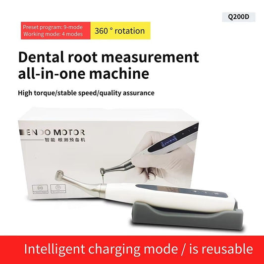Dental 2 in 1 Wireless Endomotor Built-in Apex c Cordless Endodontic Motor With 16:1 Contra Angle