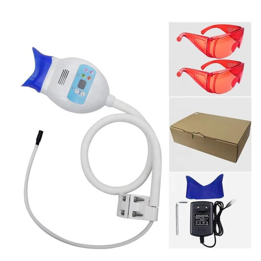 Dental Teeth Whitening Light Machine Silicone Teeth Whitening Lamp Household Silicone Mouth Monochrome Blue