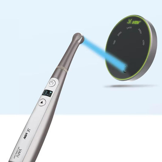 Electric Dental Curing Light Wireless LED Endo Motor 9 Modes 16:1 Angle Handpiece Endodontic Treatment Blue/Red/Black/Purple