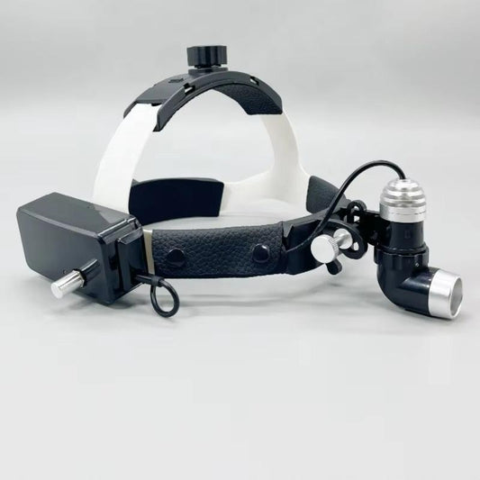 5W LED Spotlight Dental Headlight Magnifying Lens Light Medical Surgery Rechargeable Brightness Adjustable Headlight