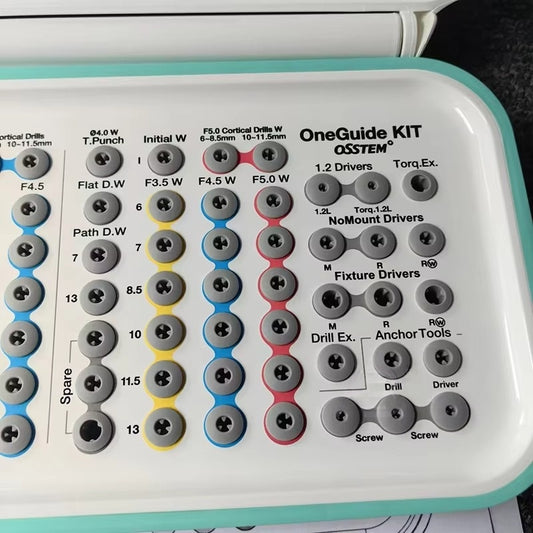 Dental Implant Tool OneGuide Kit, Full Guide Kit