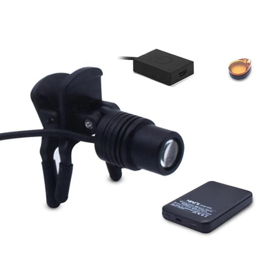 3W Clip Insert Loupe Use Headlight LED Dentist Dental Beauty Hospital Veterinary Clinic General Surgical Head Light