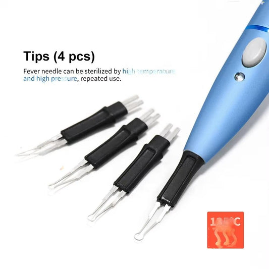 Dental Gutta-percha Tip Cutter Oral Gutta-percha Cutter Scalding Device With 4 Working Tips