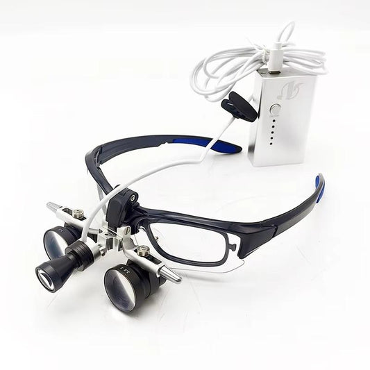 Dental Binocular Magnifier 2.5X 3.5X Ultra Lightweight Optical Magnifier Ergo Dental Surgery Tools Magnifier