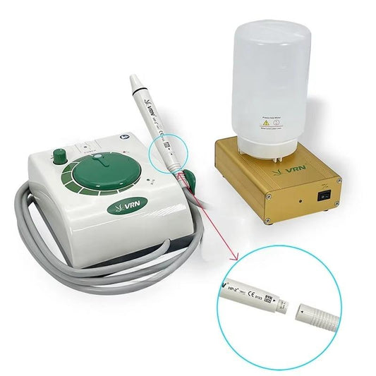 Dental Ultrasonic Scaler VRN B Removable Handpiece With Automatic Water Supply Dental Cleaning Machine