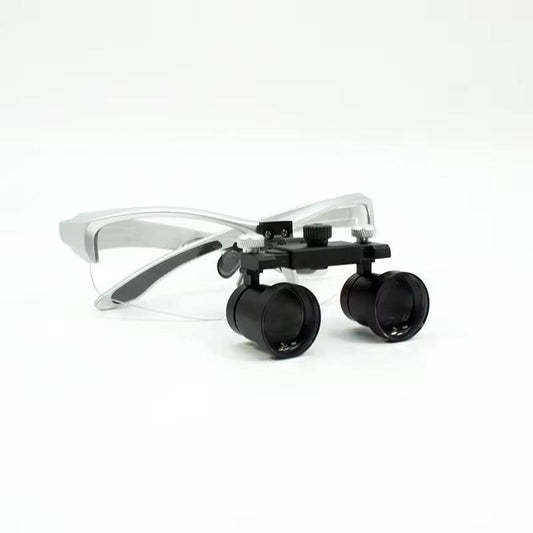 2.5 to 3.5x Adjustable/420mm Magnifier/Headband Dental Magnifier With 5W LED Headlight