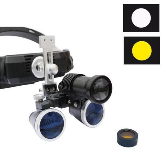 Medical Dental 2.5X 3.5X LED Head Light Lamp Dental Loupes Dentisit Surgical Headlight Lab Equipment Spotlight Dentist Tools