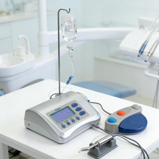 Professional Dental Implant Motor with 20:1 Low-Speed Contra Angle Handpiece Dental Electric Implant Motor