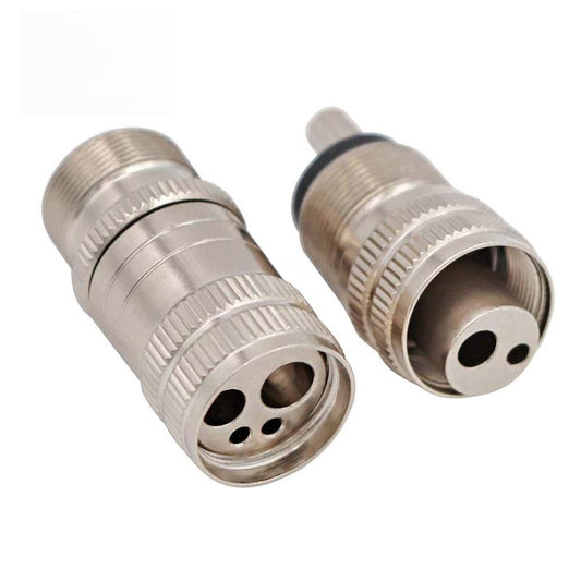 Dental High-Speed Handpiece Converter 2/4 Hole Adapter for Turbine Handpiece Dental Tools Adapter Dental Accessory