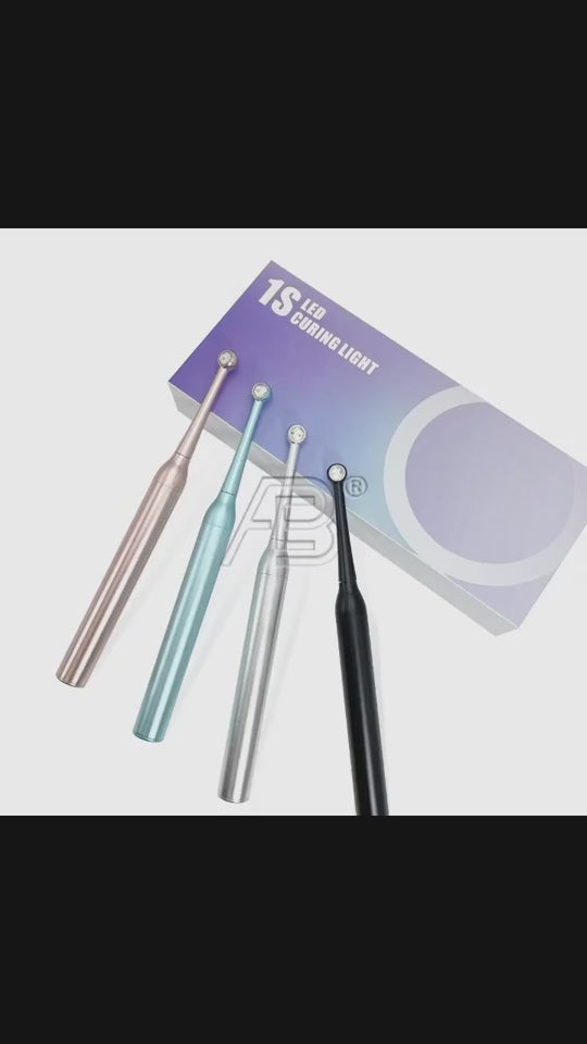 Dental 1S High Power Cordless One Second Uv Led Resin Curing Light Metal Materials for Dental Equipment
