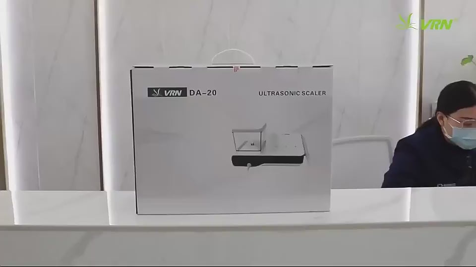 VRN DA-20 Dental Ultrasonic Scaler Teeth Cleaning Ultrasonic Scaler Veterinary Ultrasonic Portable Dental Scaler
