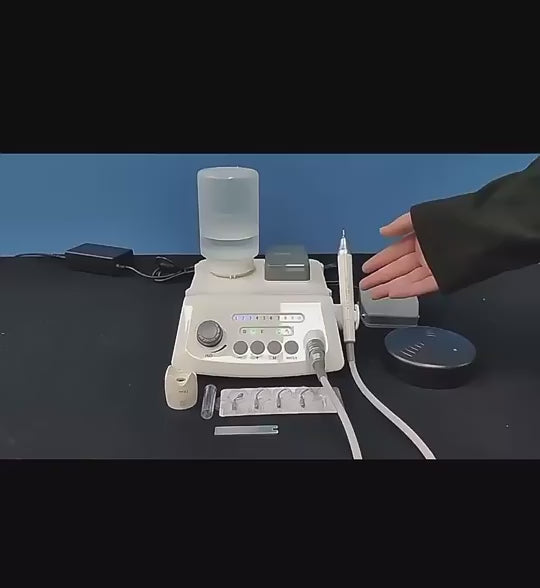 Wireless Control Dental Scaling Perio Endo Irrigation VRN-A8 Ultrasonic Scaler With LED Detachable Handpiece