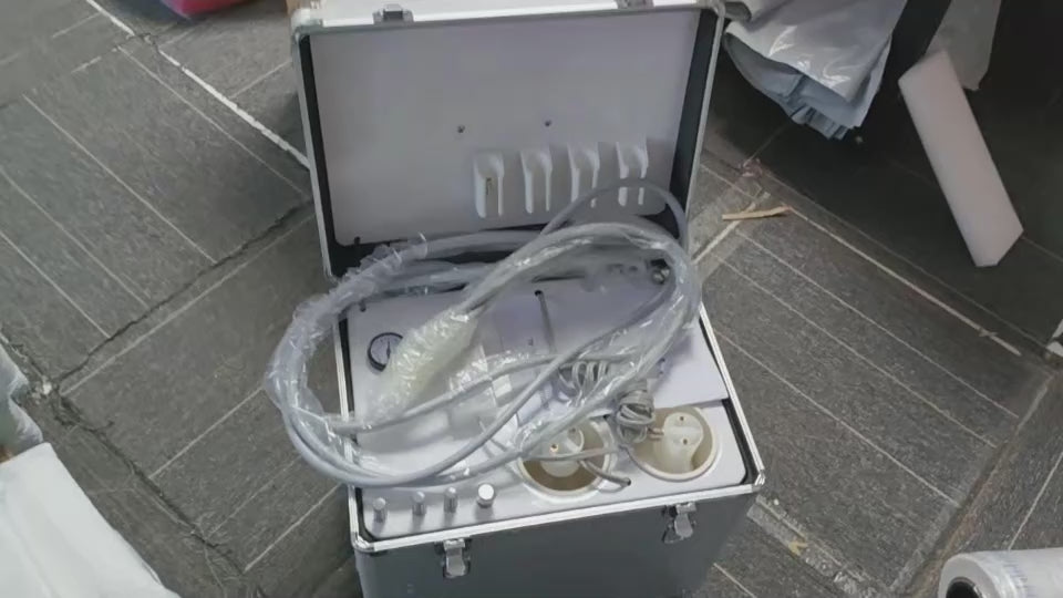 Dental Clinic Turbine Unit Therapy Suitcase Portable Dental Unit Mobile Dental Treatment Unit