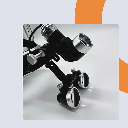 Dental Magnifying Lens Wearable Surgical Headlight Surgeon Ear, Nose and Throat Cosmetic Plastic Surgery Oral Magnifying Glass