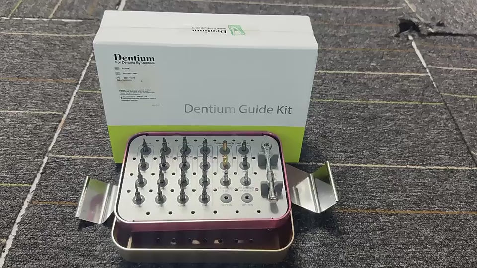 Dentium Guide Kit Simple Standard Planting Guide Kit for Dental Implant Surgery Use