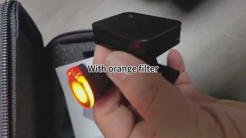 New LED Dental Mini Loupes Light Detachable Dual Battery Light for Cordless Loupes