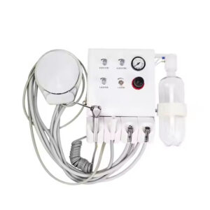 Professional High-Quality Portable Metal Dental Turbine Unit – 24 Holes, 600ML Bottle